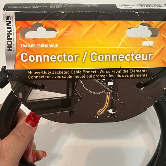 Hopkins Towing Solutions Jacketed Trailer Connector 6ft - Picture 5 of 6